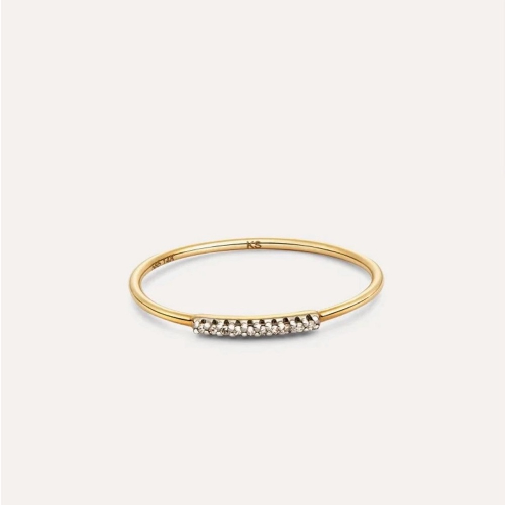 Kendra Scott 14k Gold Mila Ring, Size 9